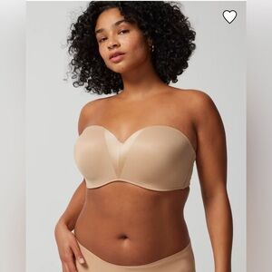 SOMA Vanishing Strapless Bra in Warm Amber SIZE 38C NWT